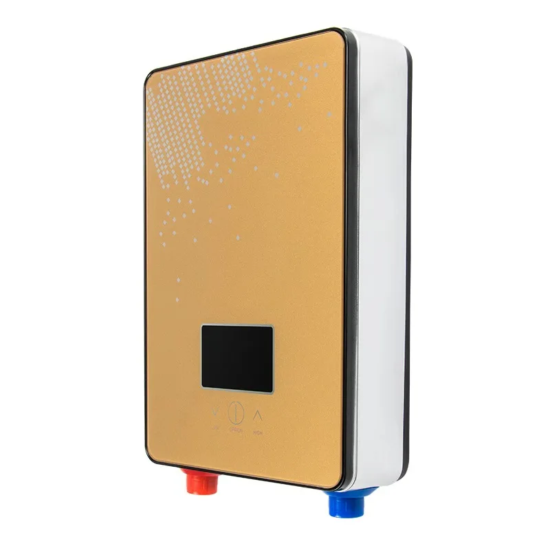 

DSK-65G,shower 220V 6500W Tankless Instant Electric Hot Water Heater for Home Bathroom Shower hot and cold mixer