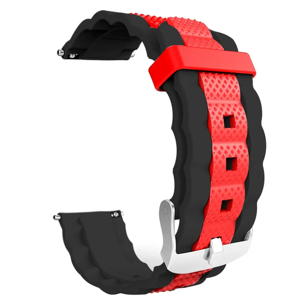 

22mm Sport Silicone Band for Watch GT GT 2 46mm Wrist Strap Bracelet for Samsung Galaxy Watch 46mm Gear S3 Huami GTR 47mm