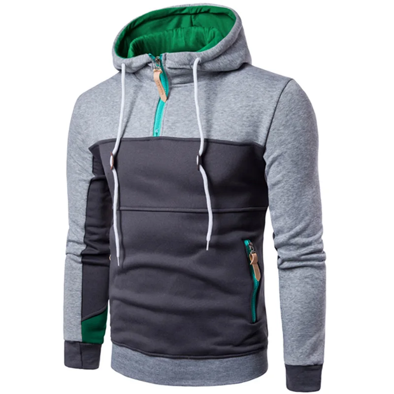 E-BAIHUI весенние мужские кофты с длинным рукавом Толстовка капюшоном пальто куртки