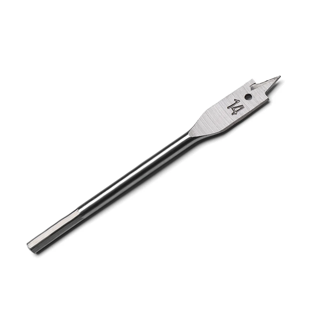 Плоские сверла 6-45 мм прочные из высокоуглеродистой стали для дерева ручное