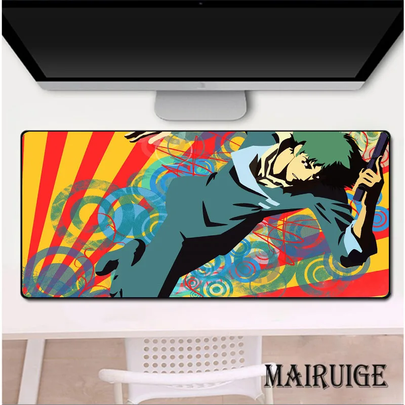 

400X900mm самурая чамплу большой аниме Натуральный каучук Мышь Pad XXL Deskmat клавиатура игровая комната аксессуары Мыши Коврики