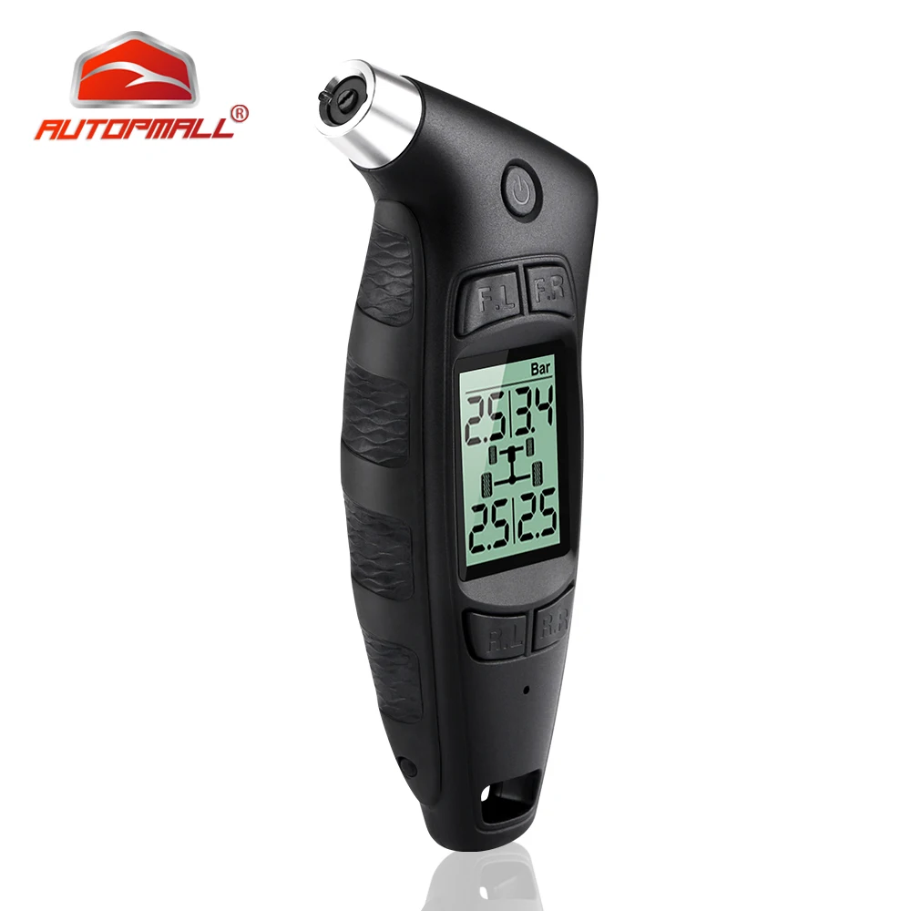 Ручной цифровой манометр для шин Steelmate TC-01 DIY TPMS Функция отключения питания функция памяти Удобная мягкая ручка эргономичная ручка
