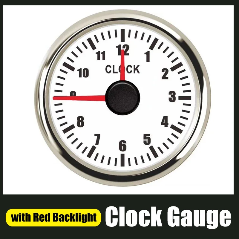 Водонепроницаемые часы приборы для автомобиля лодки часовые метры 0 12 часов