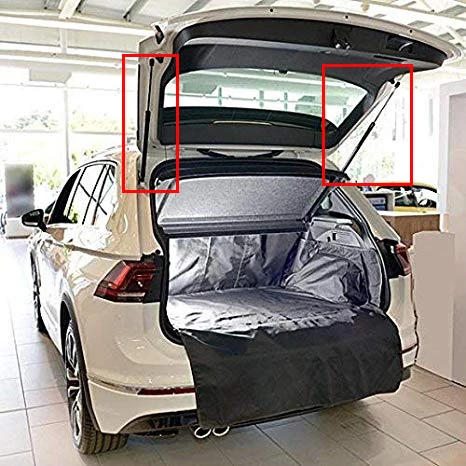 carbon fiber FOR VW tiguan 2007-2017 SUV Auto Rear Trunk Boot Tailgate Lift Supports Gas Struts gas dampers | Автомобили и