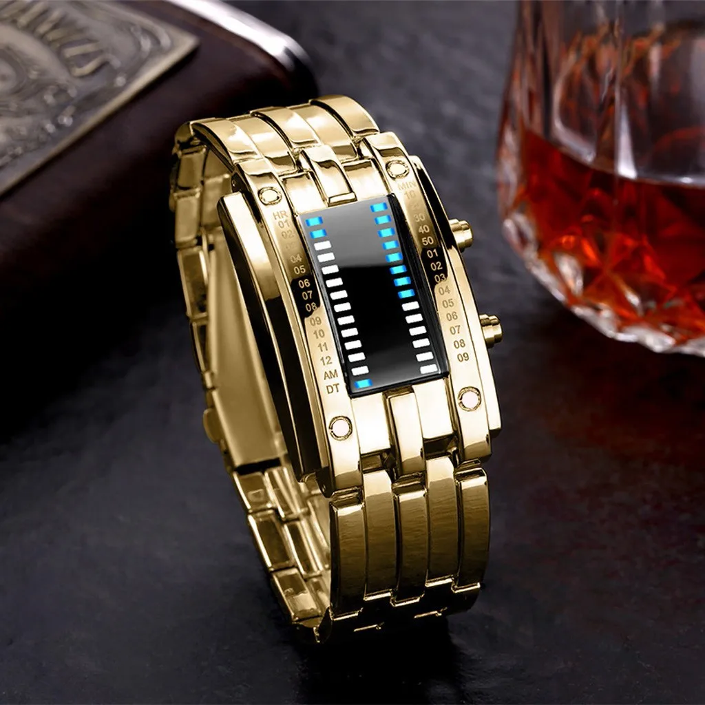 

Fashion Outdoor Simple Sports Red LED Digital Bracelet Watch Men Women Colorful Silicone Watches Kids Children Wristwatch Gift