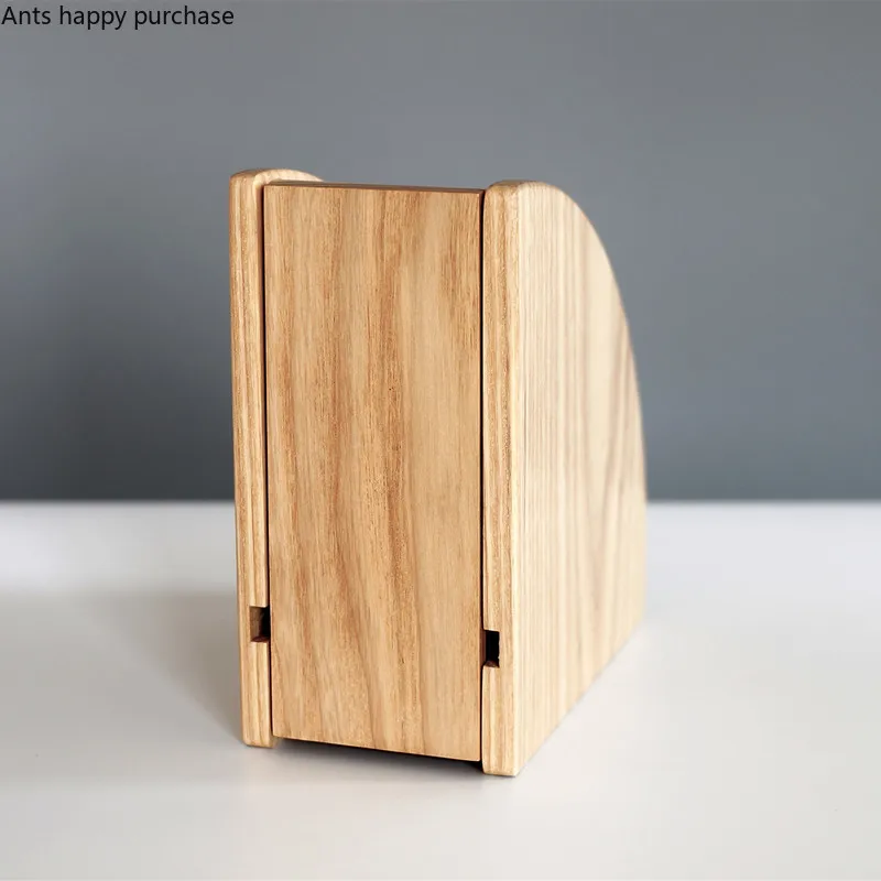 Деревянная настольная отделочная коробка Резиновая деревянная стойка для