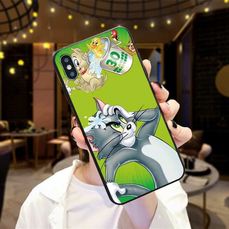 Чехол Tom the cat и jack mouse для Xiaomi Redmi Note 5 S2 7 Plus 6 3 3S Pro 4A 4X 5A 6A Prime mi 9 8 RG Lite | Мобильные