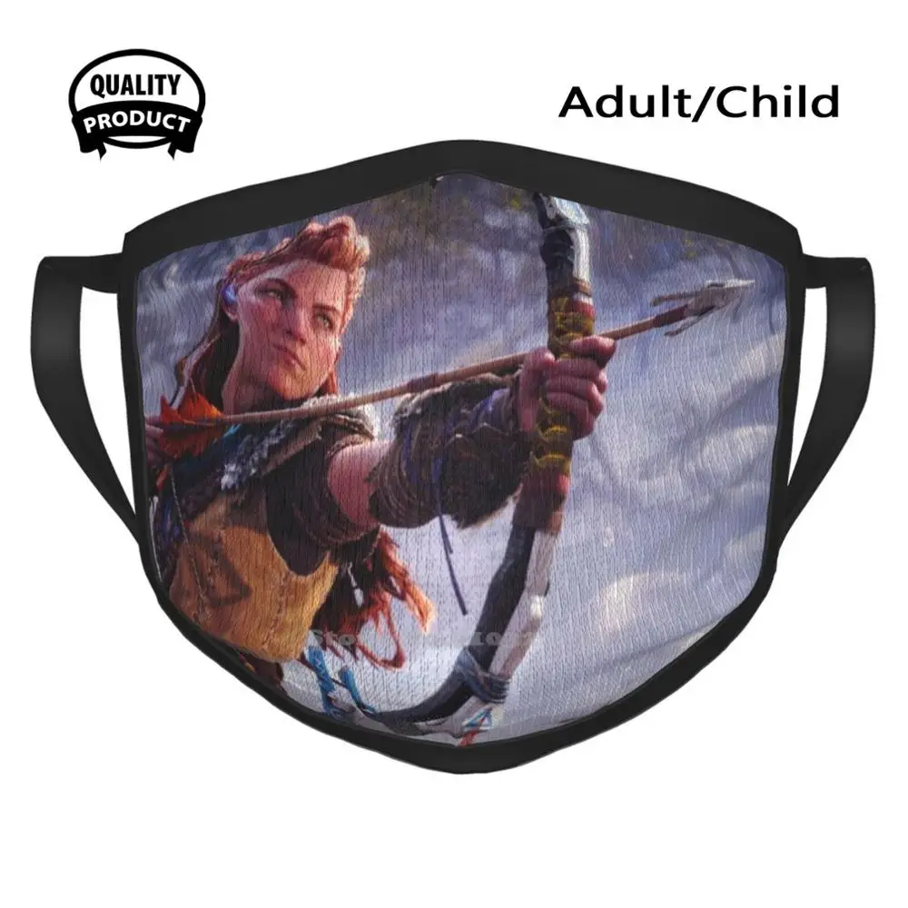

Aloy Soft Warm Mouth Masks Horizon Forbidden West Zero Dawn Aloy Playstation 5 Ps5 Guerrilla Video Game