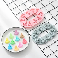 creative homemade silicone anchor chain chocolate candy cake baking mold ice cube pudding cake decorating mold resin molds