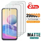 3 шт. полное покрытие матовая Гидрогелевая мягкая пленка для Xiaomi Redmi Note 10 10S Pro Max 5G 4G защита для экрана Защитная пленка