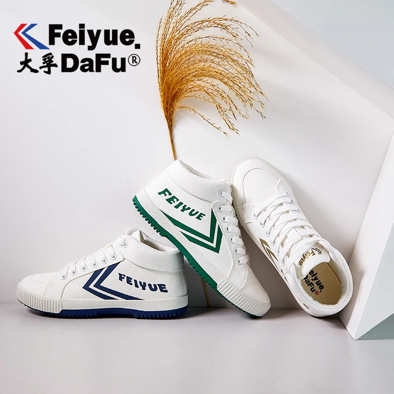 Повседневные туфли DafuFeiyue с высоким берцем на вулканизированной подошве 3 цвета