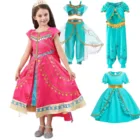 Жасмин платья и платья принцесс для девочек, с рисунком 