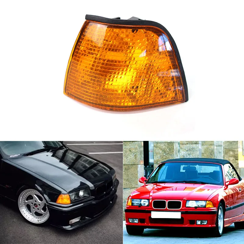 1 пара автомобильных сигнальных огней поворота углПредупреждение лампа желтая