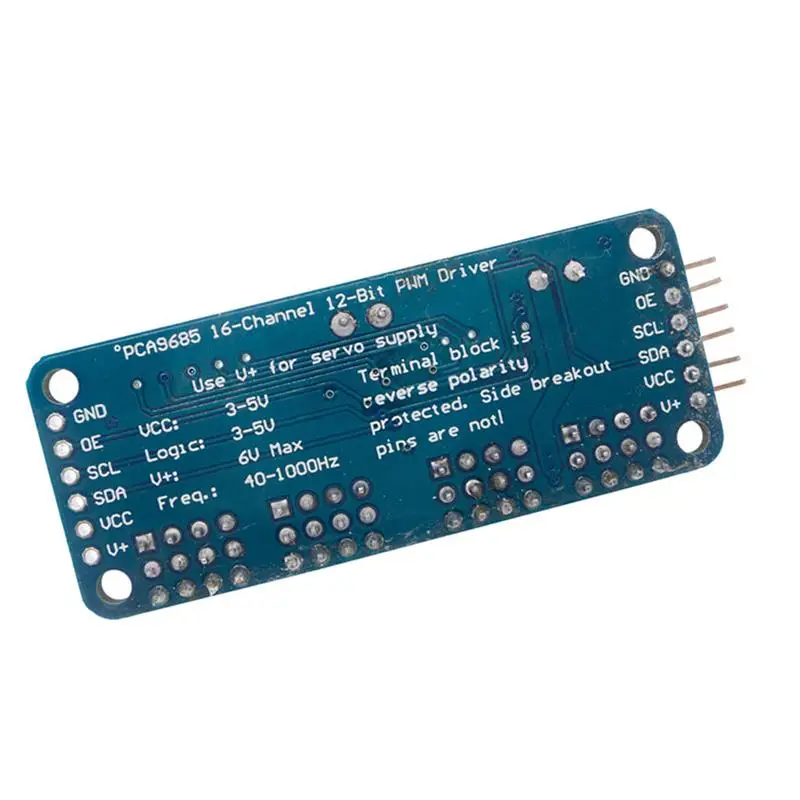 PCA9685 16 CH 12-битный PWM серводвигатель драйвер I2C модуль для замены робота Arduinob |