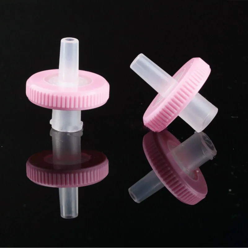 Стерильный шприцевой фильтр мембранный из PVDF диаметр 13 мм 0.22um GC инжектор игла