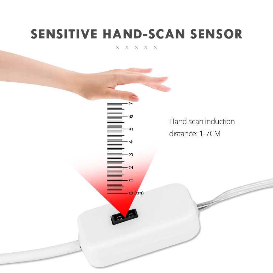 Светодиодный светильник с датчиком движения 5 В USB|Подшкафные лампы| |