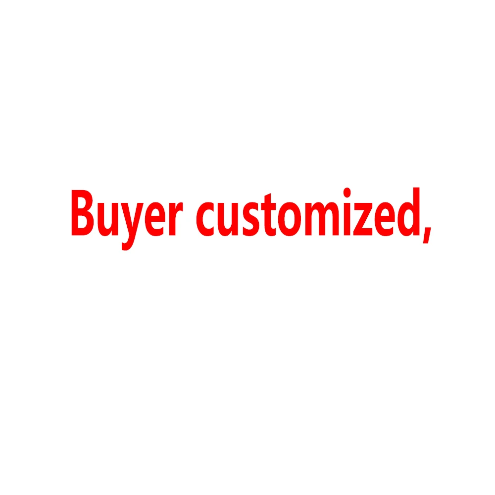 

Buyer customized, necklaces, bracelets, earrings, rings