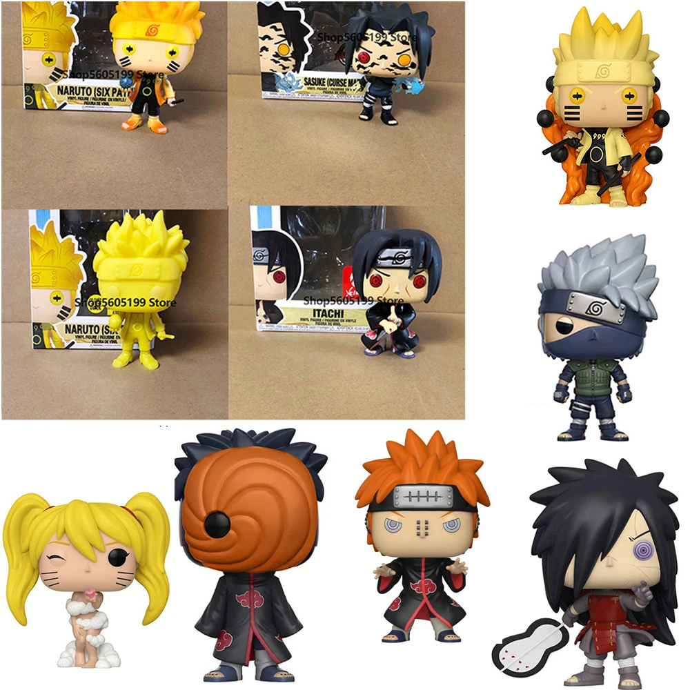 Экшн фигурка Sasuke (проклейка) (Шесть дорожек) Карама Саске Мадара Тоби орочимару с