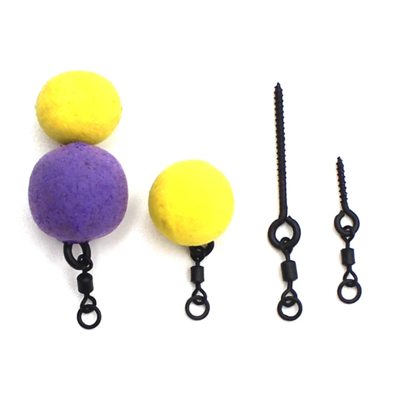 Карп шуруп для приманки s кольцо поворотное с 21 мм поддельных кукурузных бойлеров