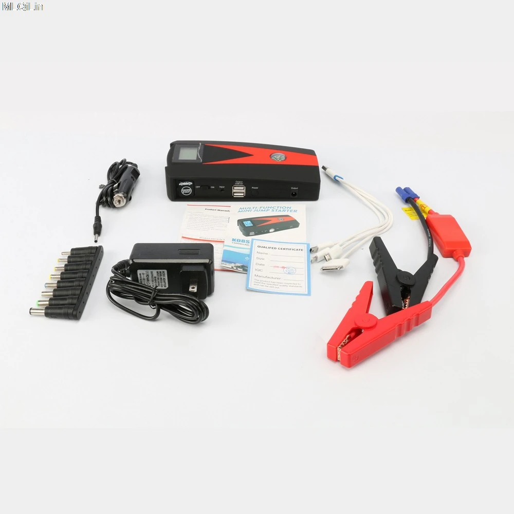 800A 82800mAH Starting Device Power Bank Jump Starter Car Battery Booster Emergency Charger 12v Multifunction | Автомобили и