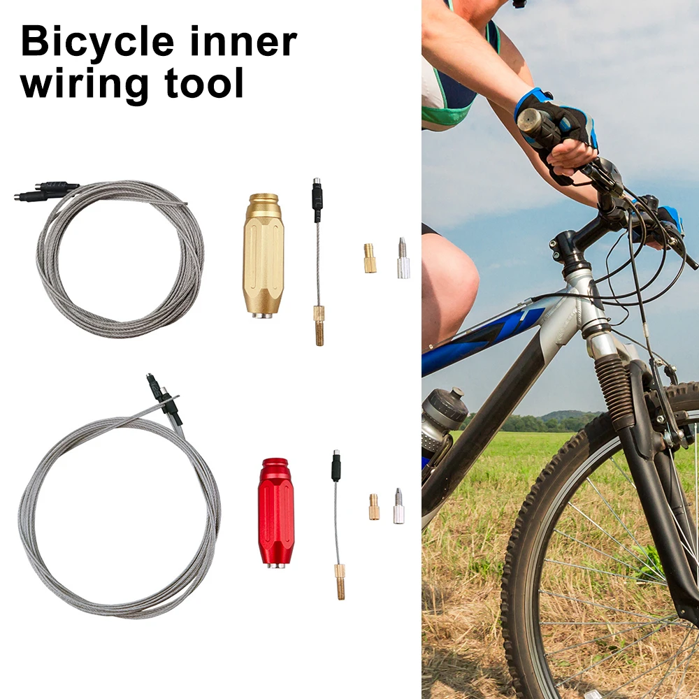 

Bicycle Internal Cable Routing Tool Internal Cable Routing Kit for Bicycle Frame Shift Hydraulic Wire Shifter Inner Cable Guide