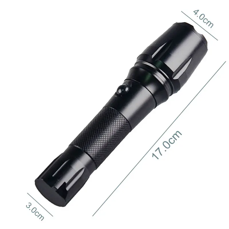 TOPCOM Rechargeable Flashlight XML T6 LED High Power 2000 lumens Zoom Adjustable Focus Torch Lantern USB | Лампы и освещение