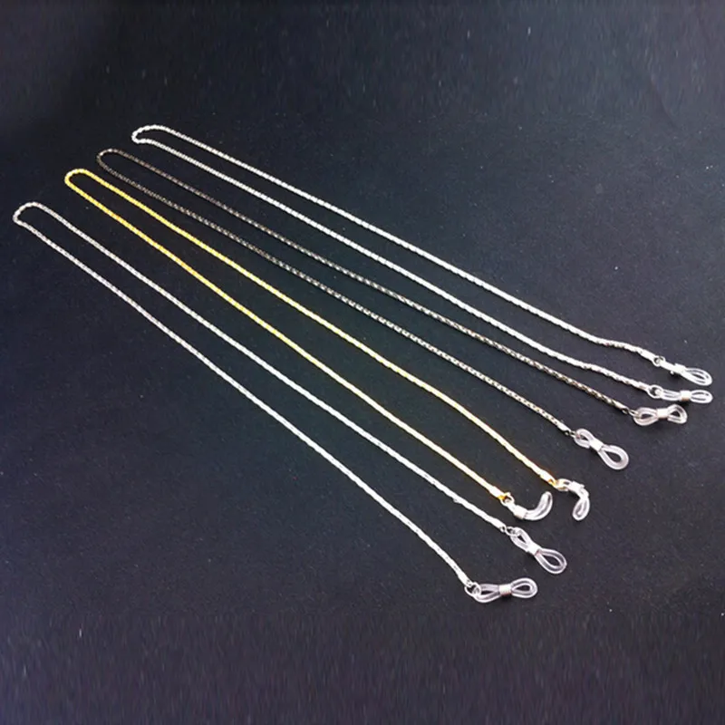 

1 шт. 61 см ремешок для солнцезащитных очков металлический шнур для очков цепочка для очков шнур для очков для чтения 4 цвета