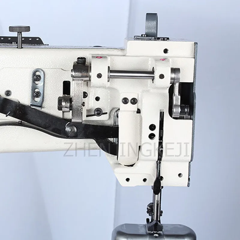 

Double Needle Column Sewing Machine 250W Small Industrial Leather Sewing Machine Flat Seam Leather Riding Boots Sewing Tools
