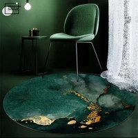 green rugs marble carpets for living room round rug 3d floor mat nordic carpets for bed room room decoration teenager