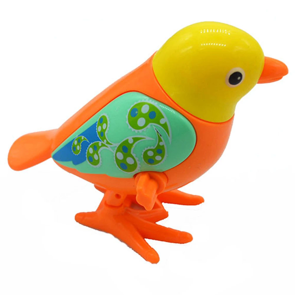 

1Pcs Classic Cute Bird Animal Bouncing Wind up Clockwork Kids Developmental Toy Gift