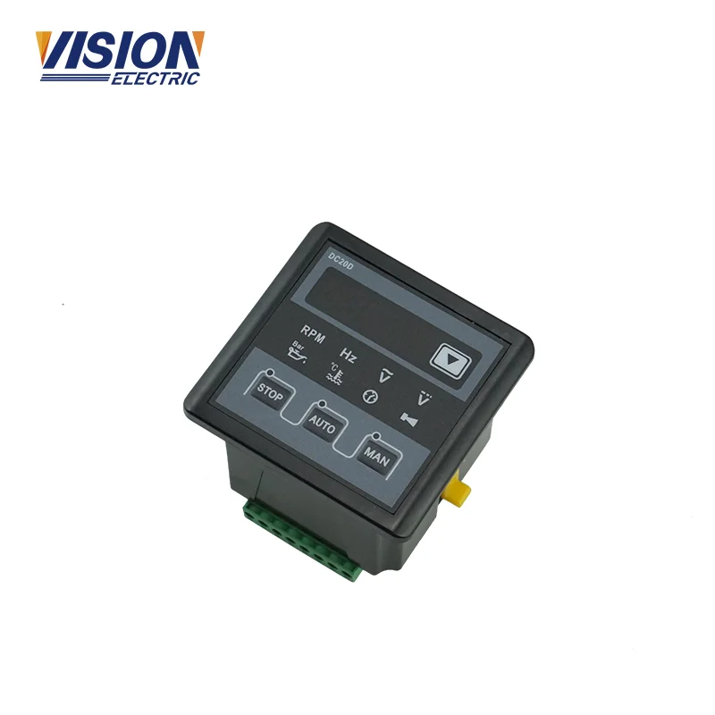 Iniciar o Painel de Controle Mkii para Genset Controlador Módulo Dc30d Automático Mebay dc 20d Diesel Dc20dmkii Dc20d