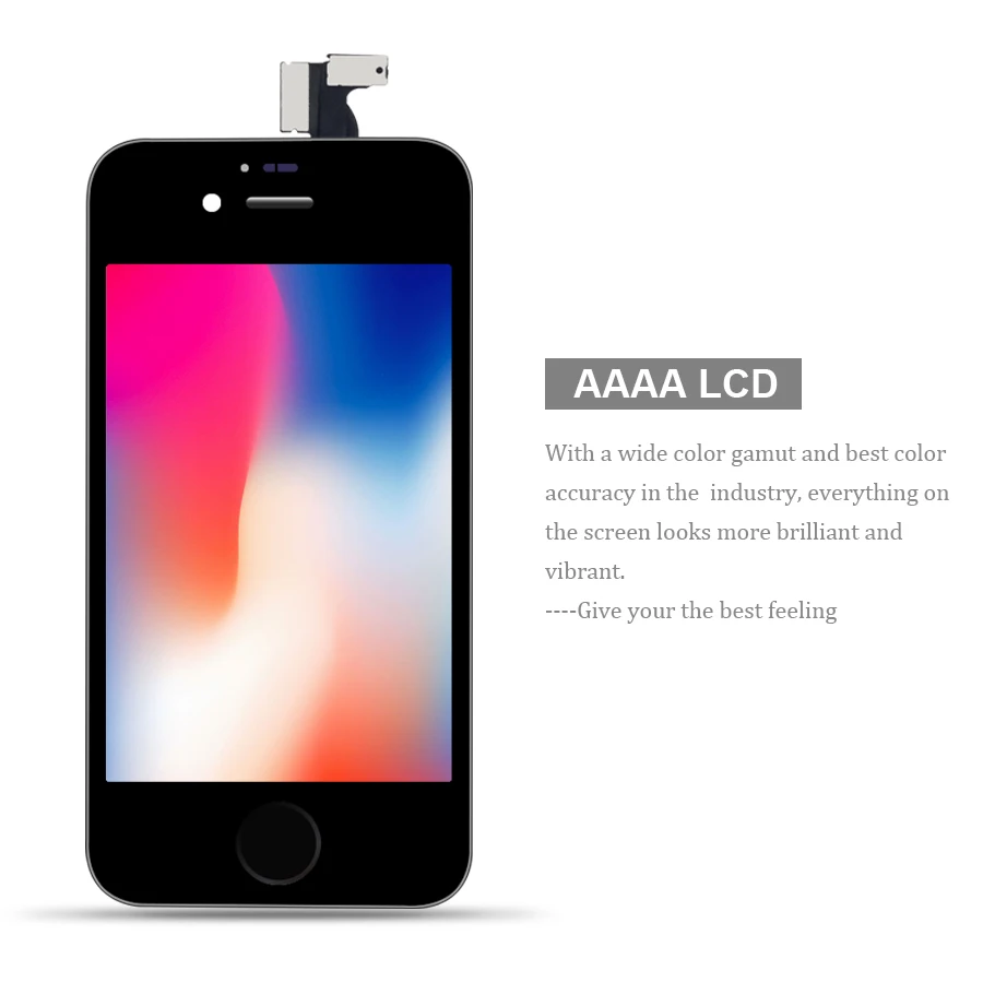 PINZHENG 100% AAAA качественный ЖК экран для iPhone 4S 4 дисплей дигитайзер сенсорный модуль