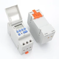 programmable digital 7 days timer switch relay control 220v 230v 6a 10a 16a 20a 25a 30a electronic weekly