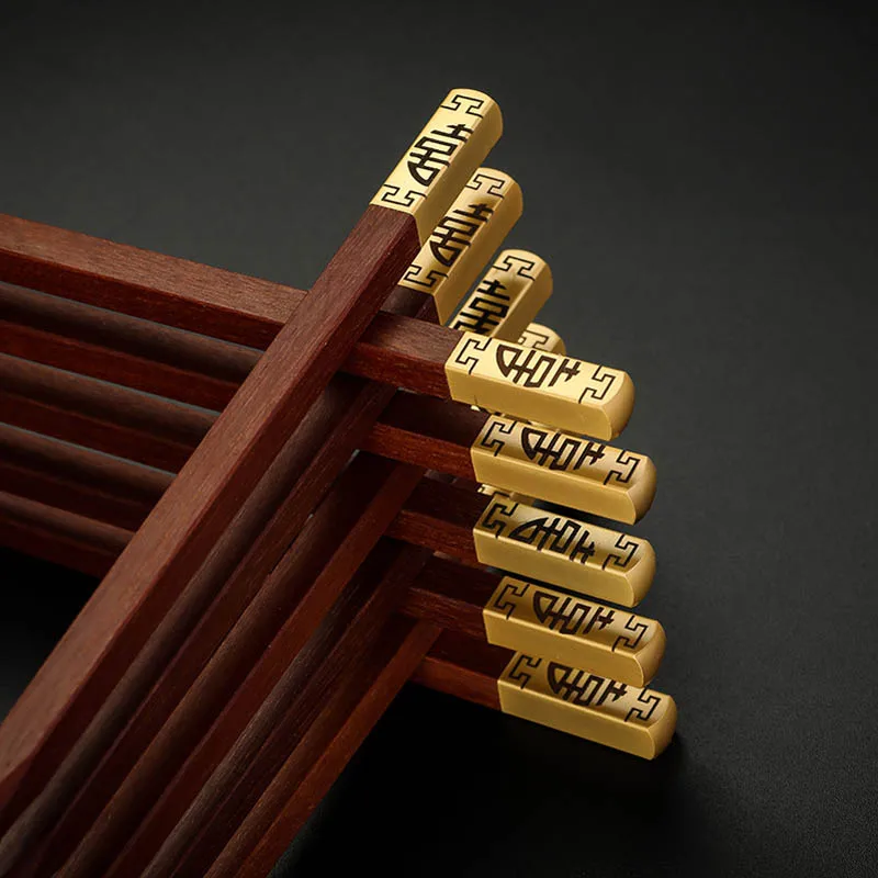 10 пар в комплекте Китайские палочки дозирующая детская ложка для двойное счастье