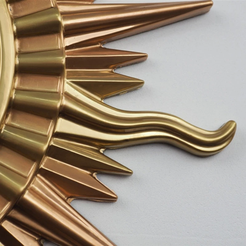 

Sun Moon Mirror Wall Decoration Crystal Epoxy Resin Mold Hanging Ornaments Casting Silicone Mould DIY Crafts Home Casting