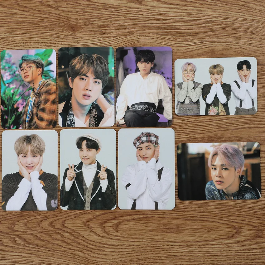 Южно корейские группы K POP Bangtan Boys плакат LOVE Yourself фото карты ломо HD Фотокарта