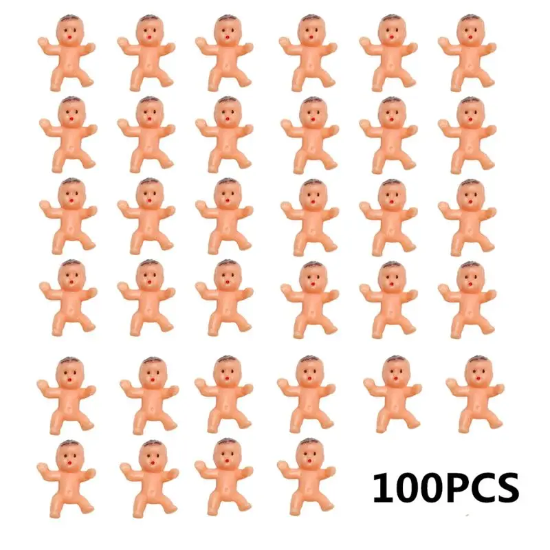 

100 шт., пластиковые мини-игрушки для детей