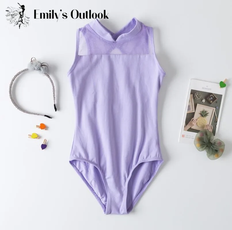 Кружевной купальник для девочек с высоким воротником и логотипом на заказ