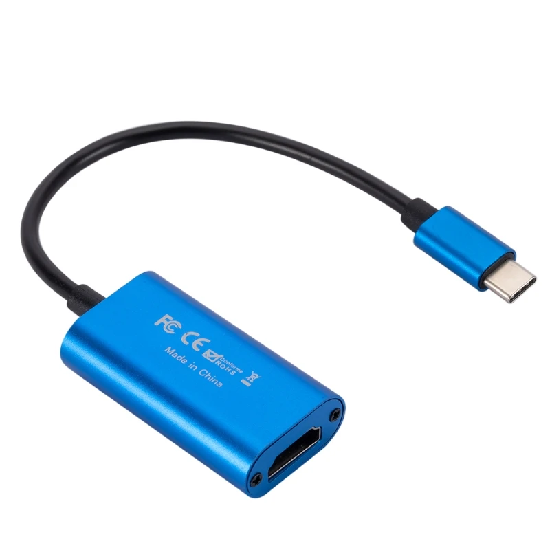 Карта видеозахвата USB 3 0 совместимая с HDMI 1 шт. записывающая коробка для ПК