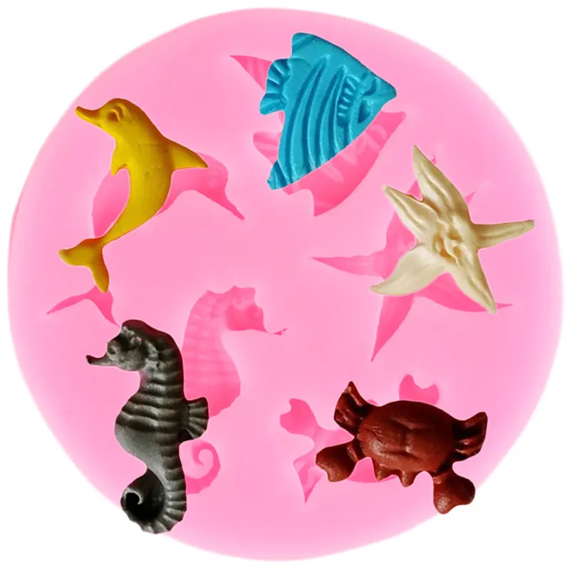 Форма раковины помадки силиконовая форма для кухни выпечки шоколадные