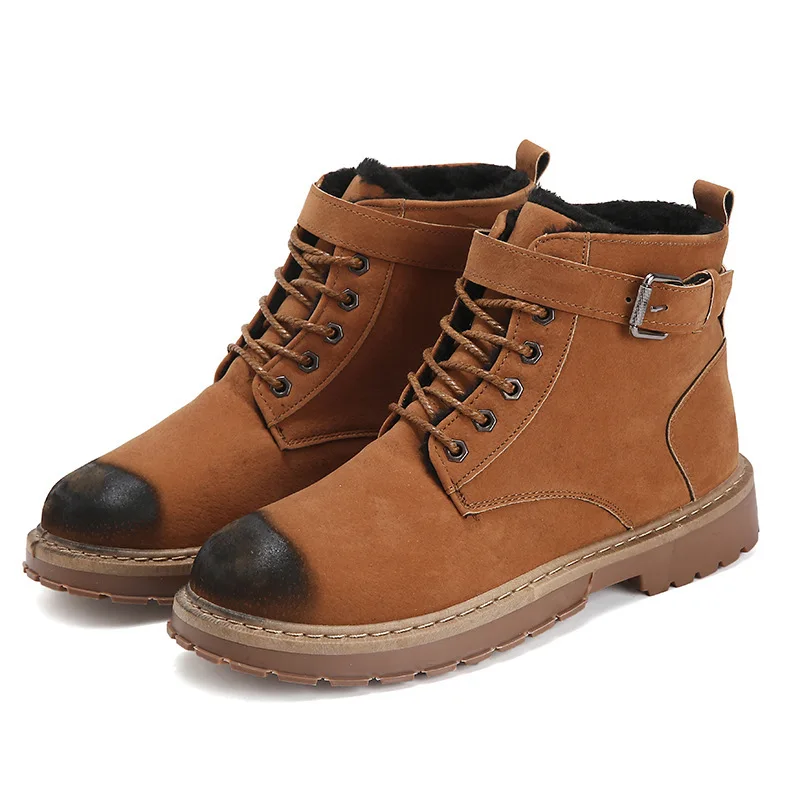 2019 мотоциклетные ботинки Martin мужские код Ботинки хлопковая Мужская обувь для