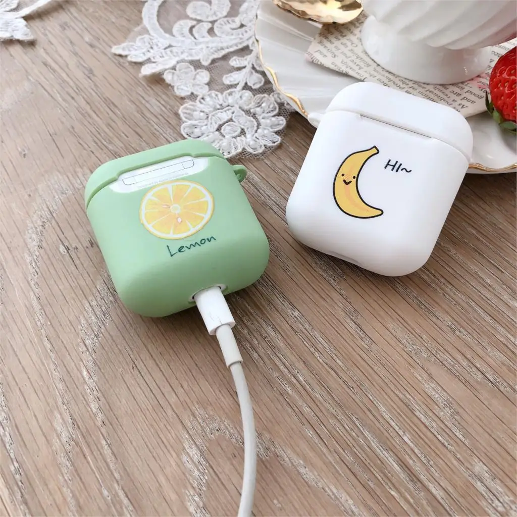 Мураками Такаши солнце цветок Gudetama собака мультфильм шаблон Мягкий ТПУ чехол для Apple Airpods 1/2 Bluetooth Беспроводная сумка для наушников коробка