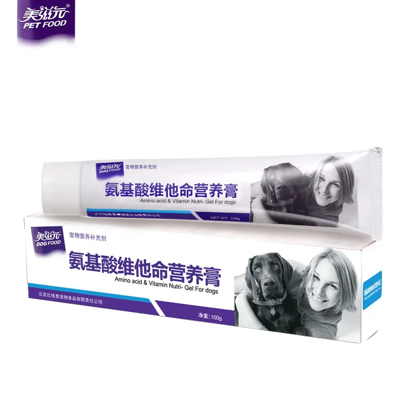 

Amino acid vitamin nutrition cream 100g/bottle pet nutrition supplement, energy supplement is easy to absorb Free shipping