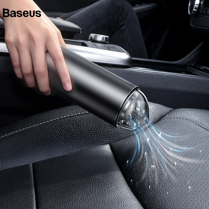 Портативный автомобильный пылесос Baseus, беспроводной ручной пылесос 4000 Pa, автомобильный пылесос для интерьера, домашний, внутренний, мини пылесос