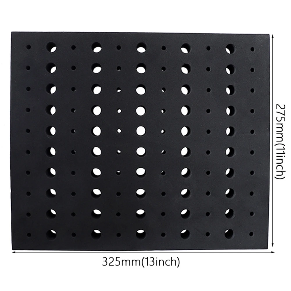 

Divider Workshop Tools Storage Tray Portable Shockproof Strong Toughness Metal Portable Milling Cutters Holder Tray