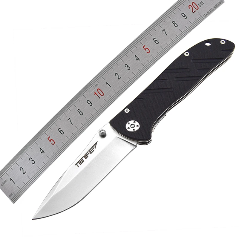 

Harnds CKT6012 Luminescence Folding Knife 8Cr14MoV Blade G10 Handle Outdoor Utility Camping Hunting Survival EDC Utility Tool