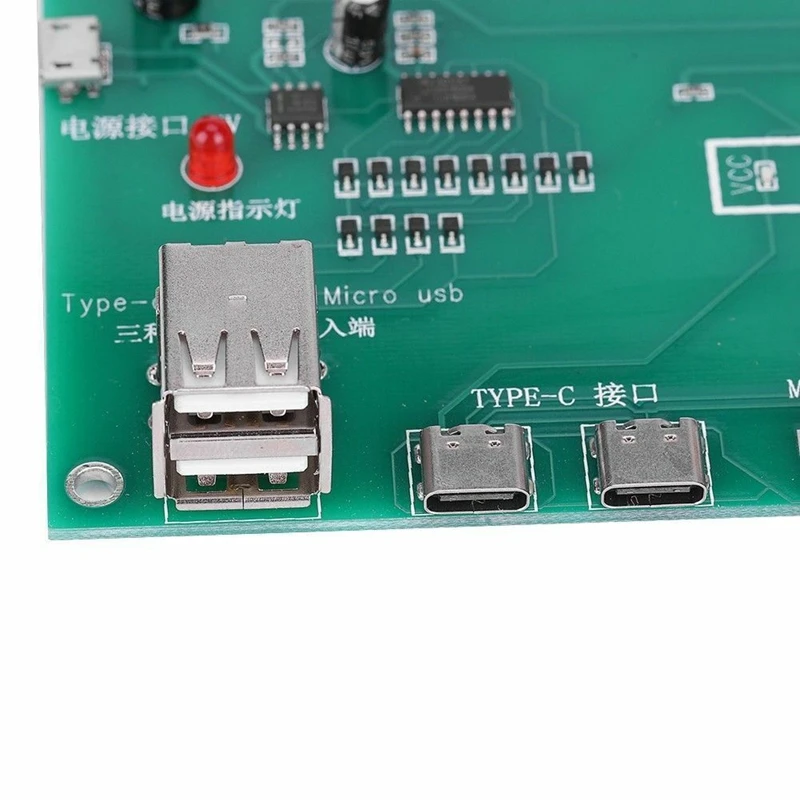 

Type-C/Mini USB/Micro-USB 3-In-1 USB Cable Test Data Wire Precise Triad Tester