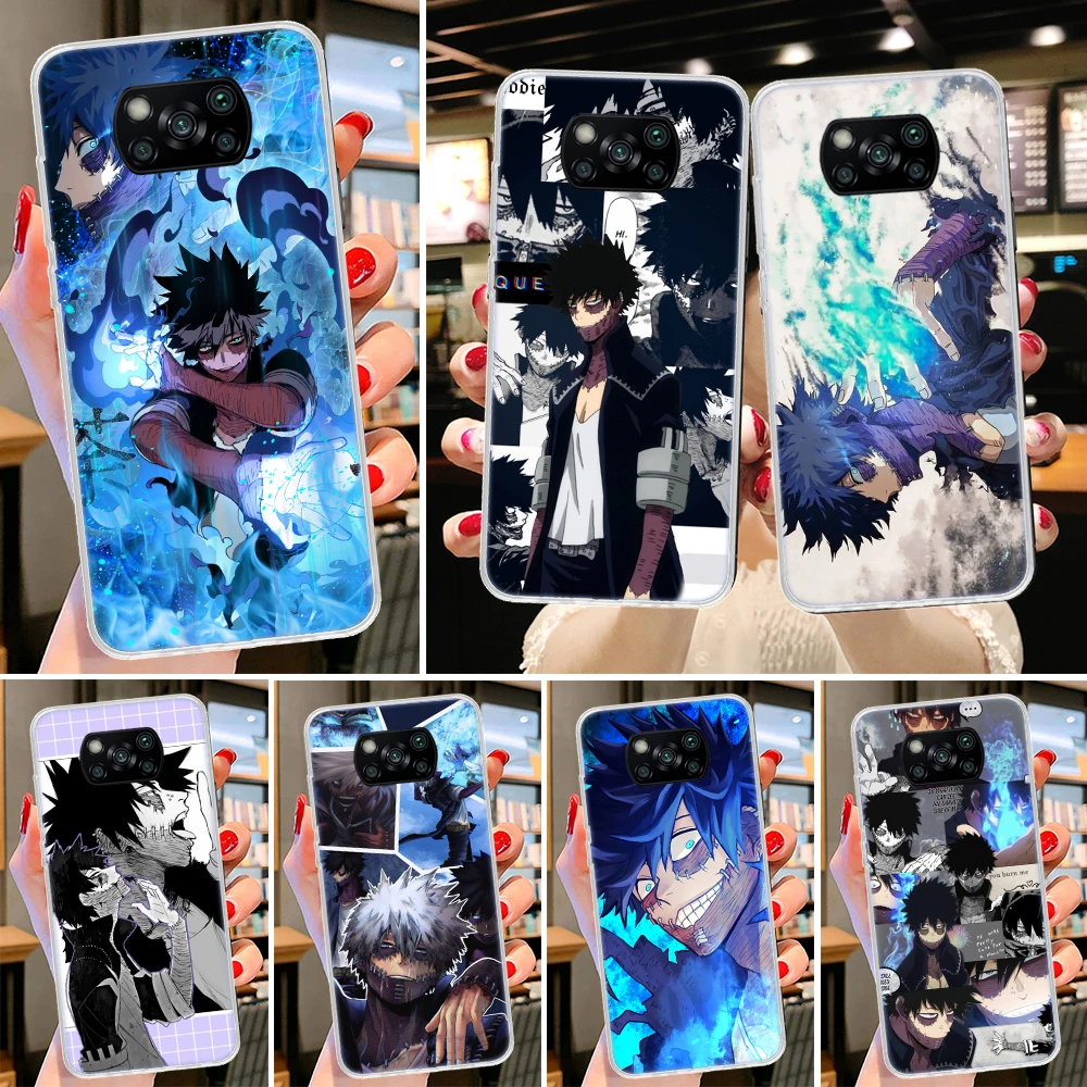 Чехол для телефона Boku No Hero Академия Dabi Bnha Xiaomi Poco X3 Nfc M3 F3 F1 Mi Note 10 Pro 11 Lite 11i 8 9 9T 10T CC9 A3