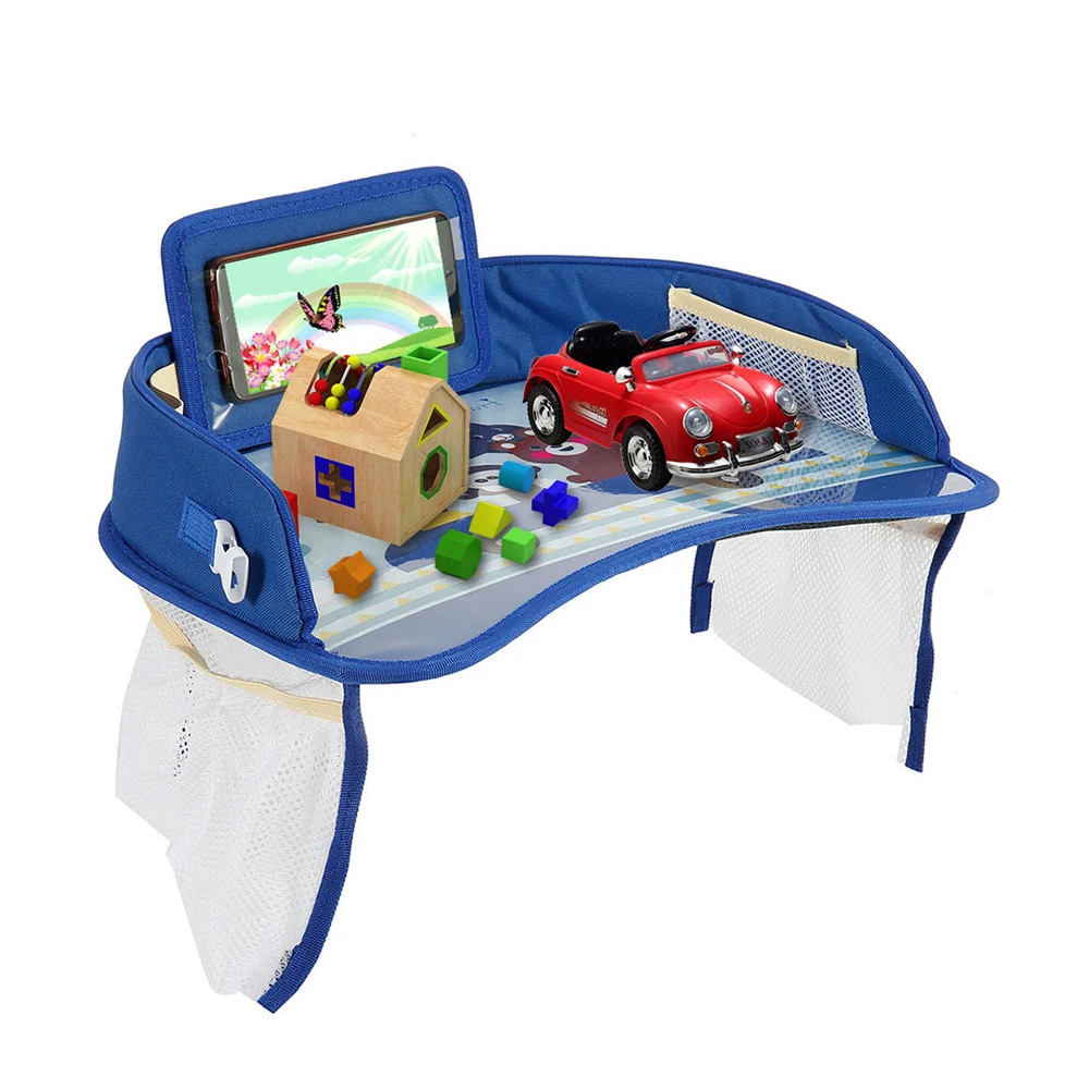 Universal Multifunctional Cartoon Car Safety Seat Tray Waterproof Stroller Holder Portable Kids Toy Food Drink Baby Table |