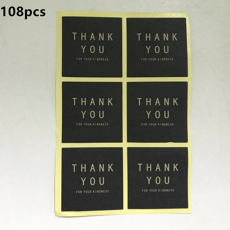 black square 108pcs 100 шт/108 шт прозрачный пластиковый пакет Dragee конфеты Подарочный мешок для печенья матовый OPP Свадьба День Рождения Вечеринка упаковочный мешочек кисет коробка - Цвет: black square 108pcs
